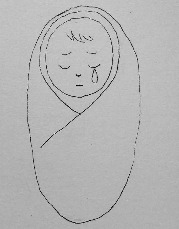 悲しい赤ちゃん